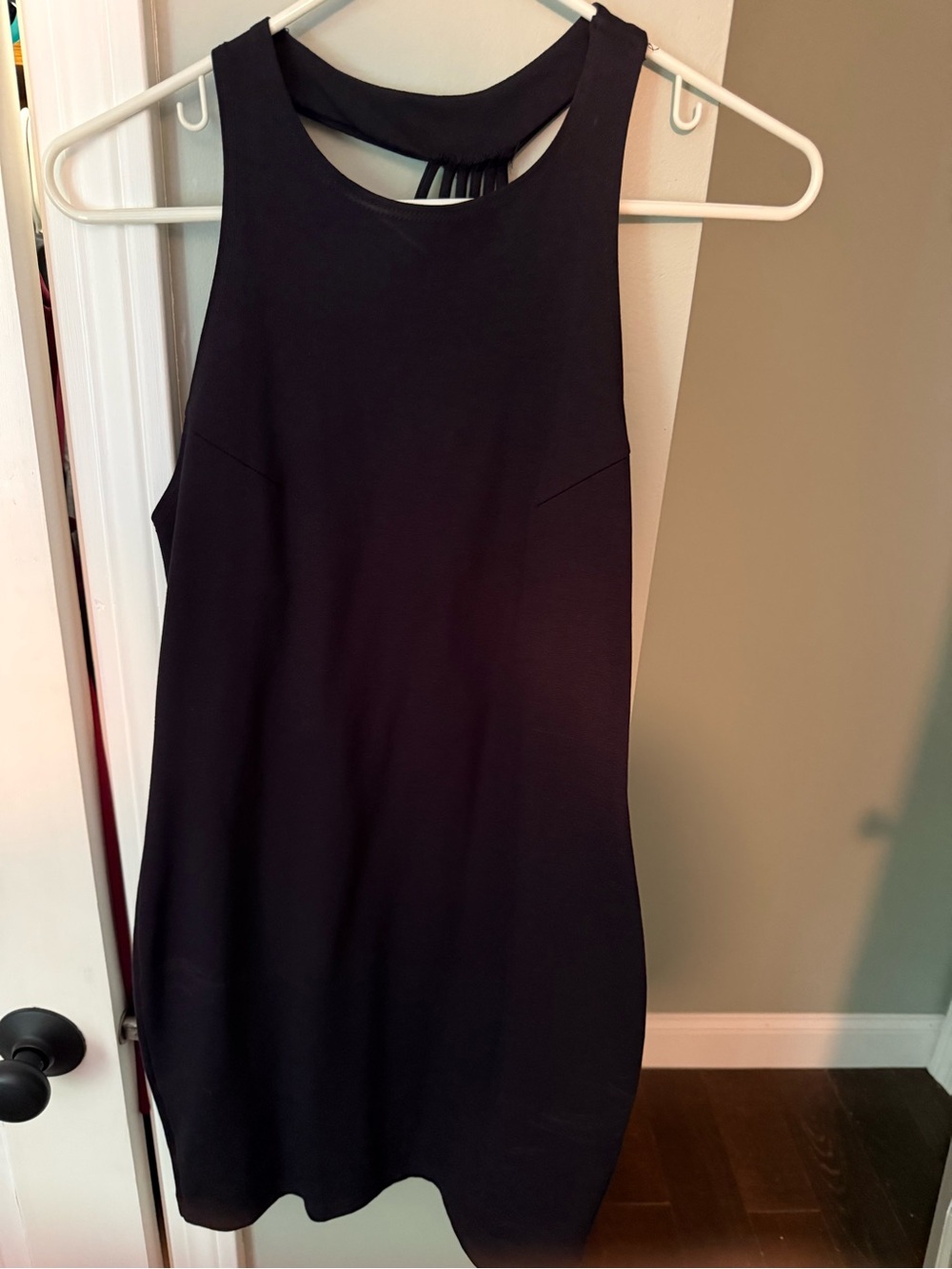 Sleeveless Black Women's Dress
